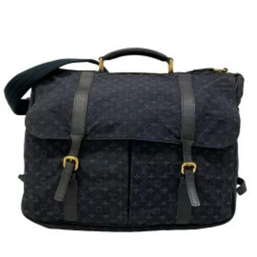 LOUIS VUITTON Denise Shoulder Bag TST Blue